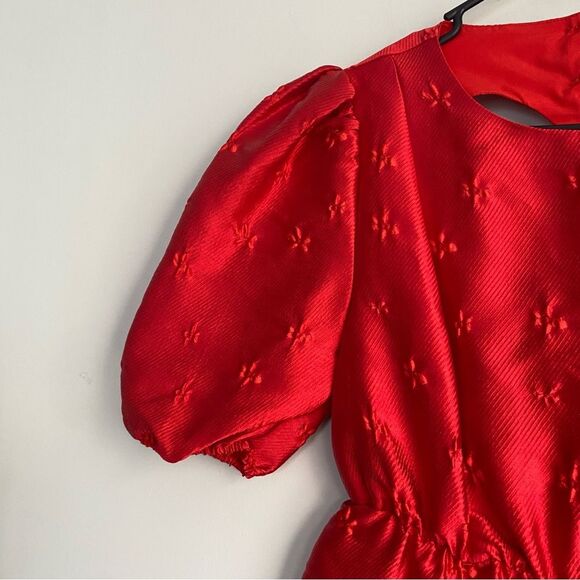 Sister Jane Poppy Heart-Cutout Mini Dress - Picture 2 of 10